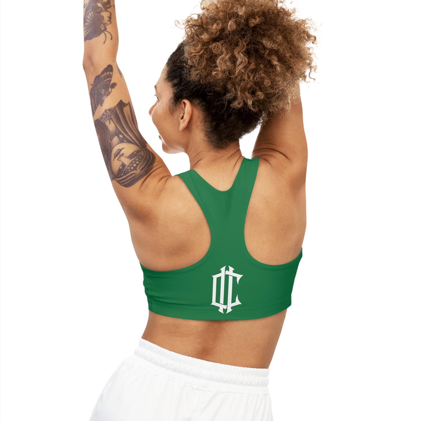 Back Logo Sports Bra